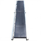 110v Belt Conveyor Pvc Stainless Steel 118 20   Incline Belt Conveyor Transport