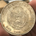 1911 El Salvador 25g  900 Silver Peso Colon - Km115 2 Us Mints P s
