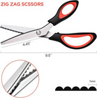 Pinking Shears   pinking Shears Scissors For Fabric  Zig Zag Craft Scissors