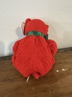 Ty Beanie Babies  mistletoe  2000 Red Bear Christmas Holiday Winter 