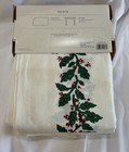 Threshold Holly Berry Christmas - Holiday 60 X 104 Rectangular Tablecloth New