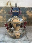 23  Old Tibet Buddhism Bronze Gild Guanyin Kwan-yin Bodhisattva Buddha Statue