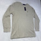 Polo Ralph Lauren Waffle Knit Thermal Shirt Men s Size Xxl Dune Tan