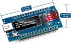 Nano V3 Board Atmega328p Ch340 Controller With 0 91   Oled Display For Arduino