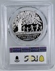 2017-p Proof  1 Boys Town Centennial Silver Commemorative Pcgs Pr69dcam Blue Lab