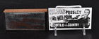 Vtg Printing Letterpress Printer Blocks Lot Of 4 Elvis Presley Movies Concert