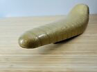 Vintage Schwinn Stingray Fastback Gold Glitter Tufted Muscle Bike Banana Seat