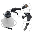 Car Van Brake Bleeder Bleeding Fluid Tool Air Pneumatic Garage Vacuum 3 Adaptors