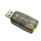 Audio Adapter Card 5 1 Usb To 3 5mm Mic Headphone Jack Stereo Headset Sound Usa