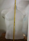 Male Mannequin Form   Hanger  Body Dress Torso Display Men T-shirt - White