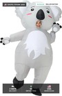 Arokibui Inflatable Costume Adult Funny Blow Up Halloween Costume Fancy Dress Co