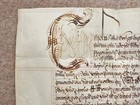 1679 Dorchester Latin Vellum Exemplification Document Great Seal Calligraphy