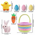 Baby s First Personalized Easter Basket Stuffers Playset  7ct Stuffed Plush 