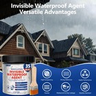 Waterproof Sealant 35 Oz  Clear  Transparent Coating  35 Fl Oz