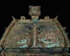 17 7  Collect Shang Dynasty Bronze Ware Fengshui Beast Face Crock Pot Jar Vessel