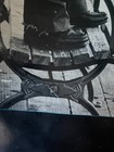 Vintage 1996 Oasis Poster 90s Retro Liam Noel Gallagher Black   White Britpop