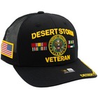 Desert Storm Veteran Army Trucker Hat Official Licensed Adjustable Cap