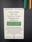 Money Spell Manifestation Kit Holistic House Magick Spellbound Collection