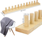 24 Inch Extra Large Chunky Yarn Blanket Knitting Loom Foldable Portable Tool