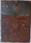 Look  Original Actung Panzer German Steel metal Sign Ww2 Tank Wwii 11 25  X 16