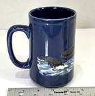 Vintage Otagiri Leaping Dolphins Coffee Mug Cup 5  Tall Japan 16 Oz