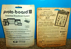 2 Global Specialties Proto-board 6   10 Prototype Breadboards Nos sealed