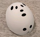 New Triple 8 Certified Sweat Saver Multi Sport Helmet L xl White Rubber