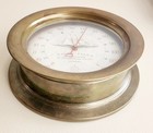Vintage Timeworks Analog Thermometer Brass Ralph Paine Boat Wright Ship Nautical