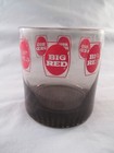 Big Red Advertising Vintage Collectors Glass Smoked Rocks Style