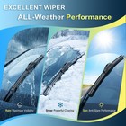 For Tesla 3 2017-2024 2023 Front Windshield Wiper Blades 26  19  All-season Oem