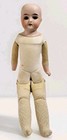 Rare Antique German Bisque Head Doll 13  Open Glass Eyes Origonal Socks Kestner 