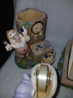 Disney Snow White   The Seven Dwarf Office Desk Set Complete Pencil Holder Tape