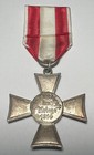 Original Wwi Hamburg Hanseatic Cross 1914 Enameled Silvered Bronze Medal
