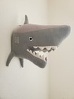 Pillowfort Shark Head Wall Mount Decor Plush Taxidermy Target Exclusive 14  Euc