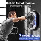 2025 Upgraded Smart Music Boxing Machine 9 Training Modes With Boxing Gloves