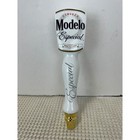 Modelo Especial Beer Tap Handle White Tri Side Collectible New With Defect