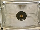 Vintage 70s Chrome 14  Snare Drum   8 Lugs   Working Snare Wires   Made In Japan