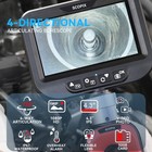 5 10ft 4way Articulating Borescope Endoscope With Light Inspection Camera Ralcam