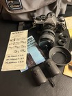 Canon Ae-1 Program 35mm Slr Film Camera With Access Telescopic 35-70mm Read