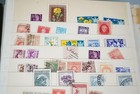 Worldwide Accumulation 2 100  Stamps Mint   Used Stored In Album On Stock Pages