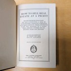 How To Sell Real Estate At Profit By The System Co  Hc 1910