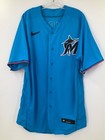 Ty  Jones  56 Miami Marlins Nike Game Used Jersey Spring Training Size  46