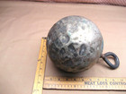 Vtg Antique Large 7  Copper Buoy Fishing Net Float For Crab Lobster Cage 2 Lbs 