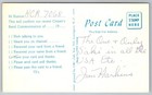 Vintage Cb Radio Qsl Postcard - Old Saki Base  Central Texas - Kgl 1546 F393
