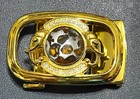 1pc Exquisite Sericho Pallasite Olive Kenya Meteorite Iron Slice Belt Buckle