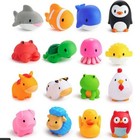Munchkin Squirt Bath Toys 16-piece Set Farm   Ocean Animals Kids Pool Water Play