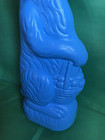 Blow Mold Easter Rabbits Giant Pastel  Colors 31    Union Products Lot Of 3