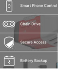 New Craftsman Cmxeocg323 1 2 Hp Chain Drive Smart Garage Door Opener