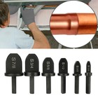 6x Swaging Tool Drill Bit Set Air Conditioner Copper Pipe Flaring Tube Expanders
