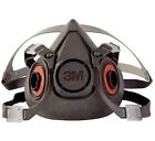 3m Large Half Face Respirator Facepiece Mask   2- 2091 P100 Particulate Filters